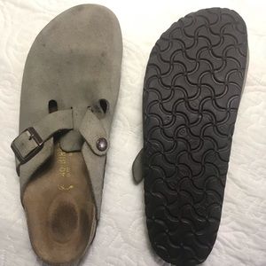 Birkenstock Boston Suede Size 40 Narrow